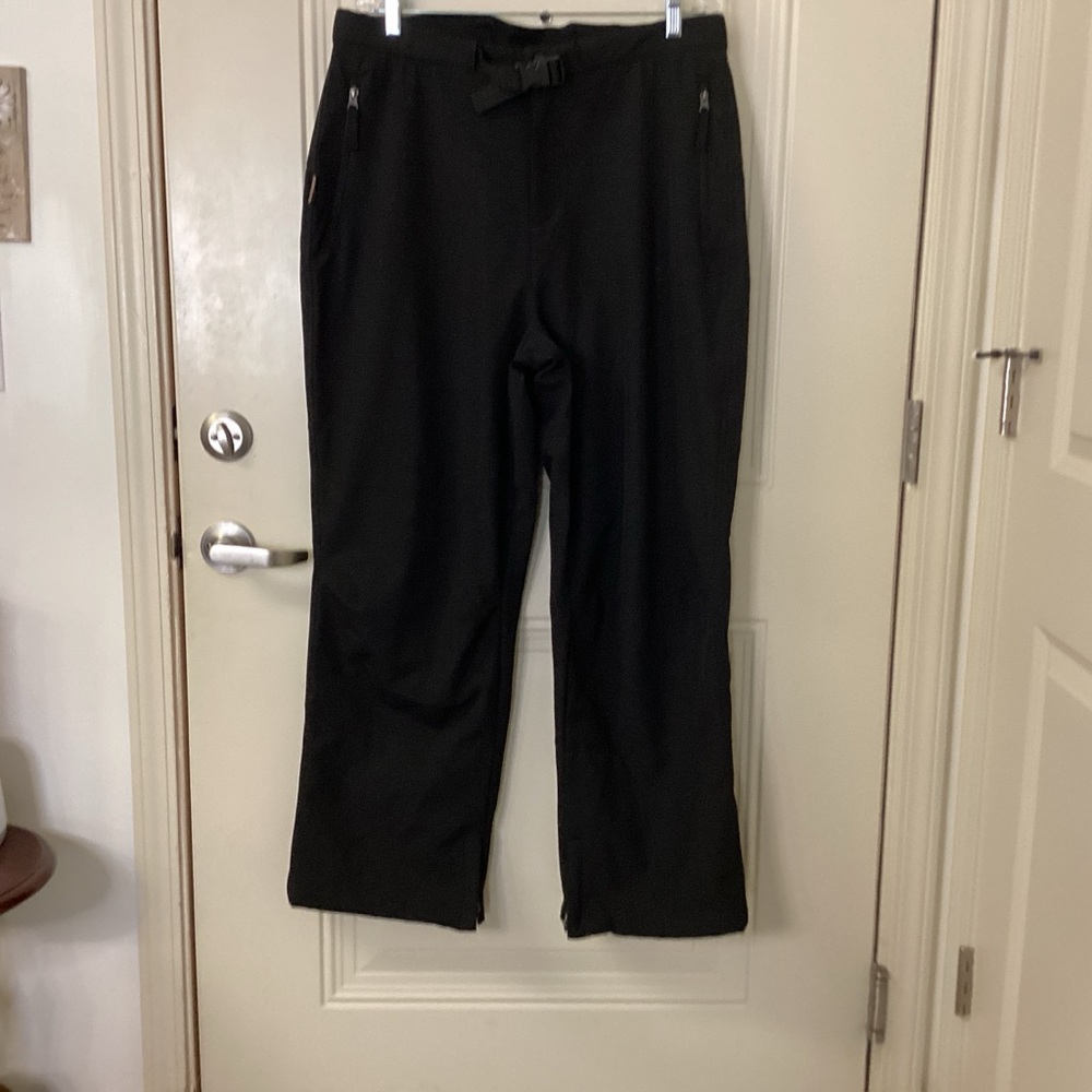Free Country Black Men's SKI SNOWBOARDING Pants SZ LARGE EUC $125